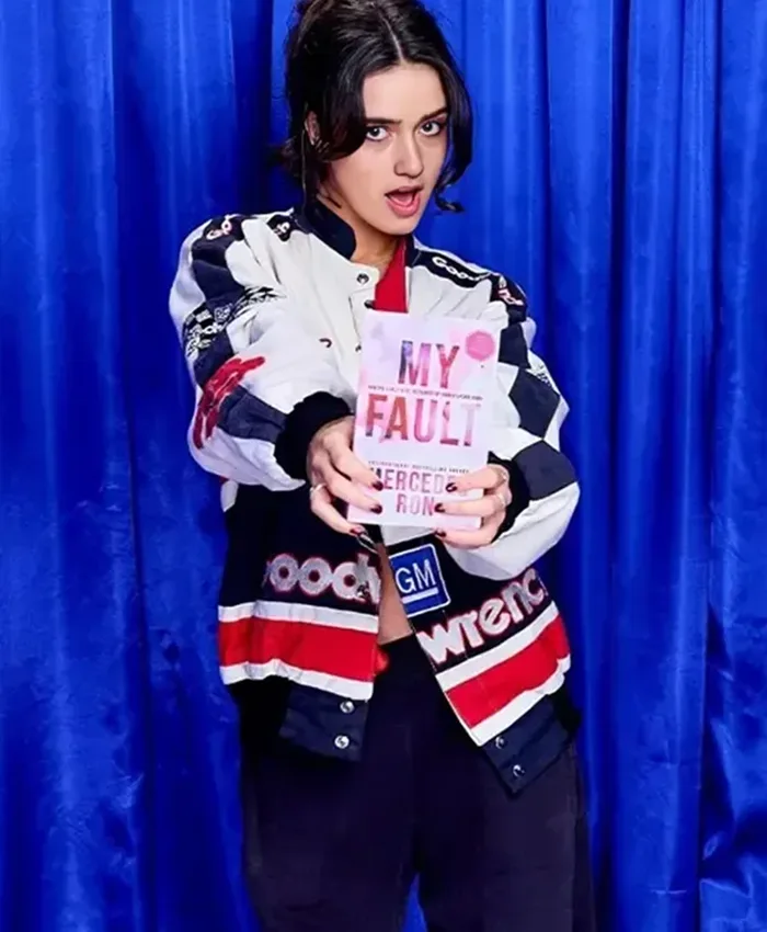 Asha Banks My Fault London Multicolor Bomber Jacket Asha Banks My Fault London Multicolor Bomber Jacket