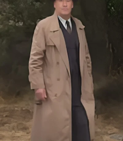 Atticus Pünd Moonflower Murders Wool Coat