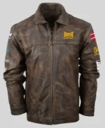 BBR World Finals 2026 Brown Leather Jacket