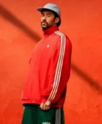 Bad Bunny Adidas Red Jacket