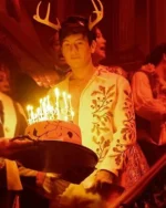 Barry Keoghan White Jacket