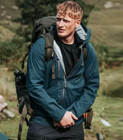 Bart Harder The North Blue Hooded Jacket