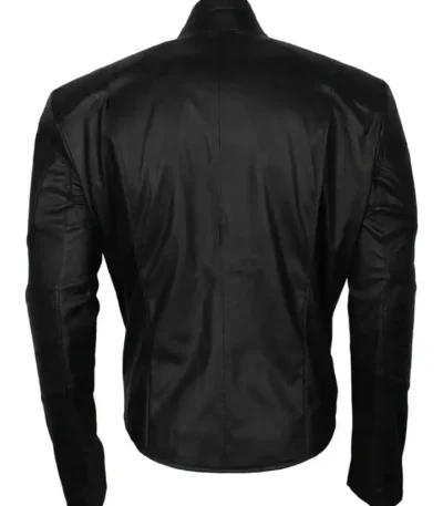 Terry McGinnis Black Leather Jacket