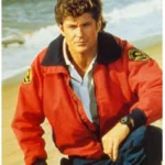 Baywatch Mitch Buchannon Red Jacket