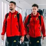 Belgium Adidas Tiro Tech Windbreaker Jacket