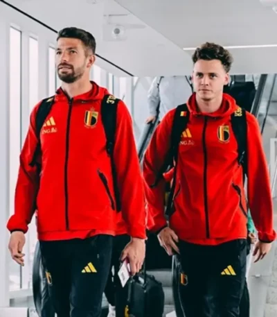Belgium Adidas Tiro Tech Windbreaker Jacket
