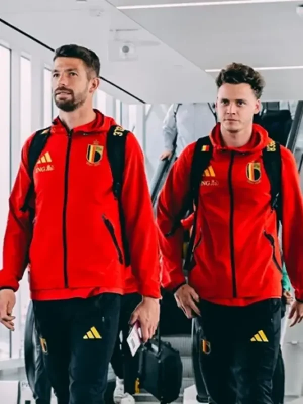 Belgium Adidas Tiro Tech Windbreaker Jacket