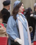 Believe in Christmas Meghan Ory Blue Coat