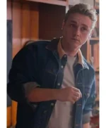 Ben Hardy The Conjuring Last Rites Blue Denim Jacket