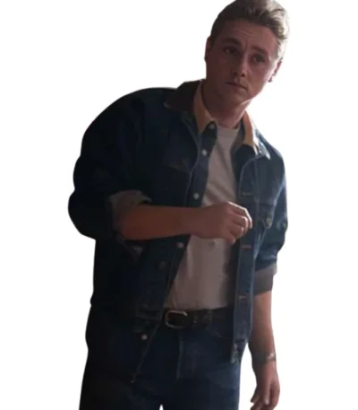 Ben Hardy The Conjuring Last Rites Blue Denim Jacket