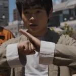 Ben Wang Karate Kid: Legends Grey Cotton Jacket