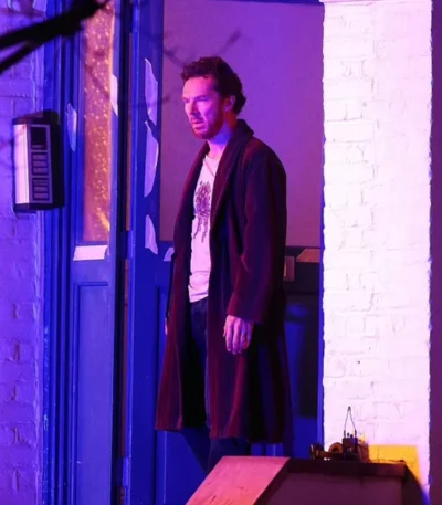 Benedict Cumberbatch The Thing with Feathers Long Coat