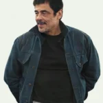 Benicio Del Toro One Battle After Another Denim Jacket