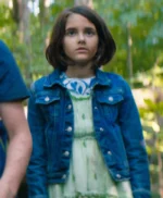 Bianca Belle Sketch Blue Denim Jacket