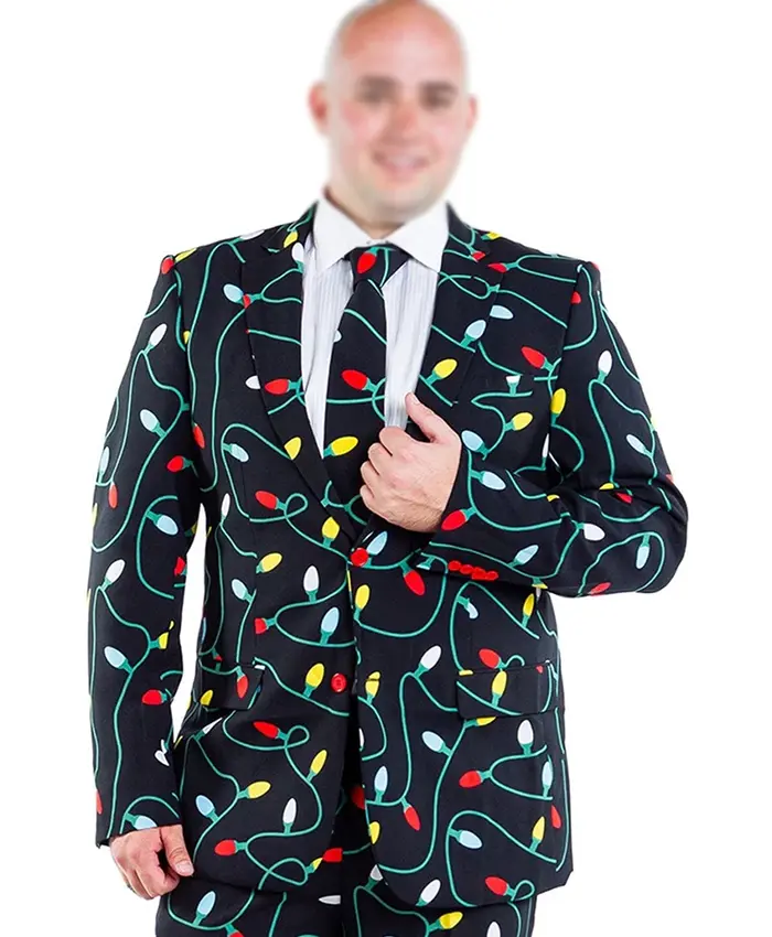 Big and Tall Christmas Suit Jacket Big and Tall Christmas Suit Jacket