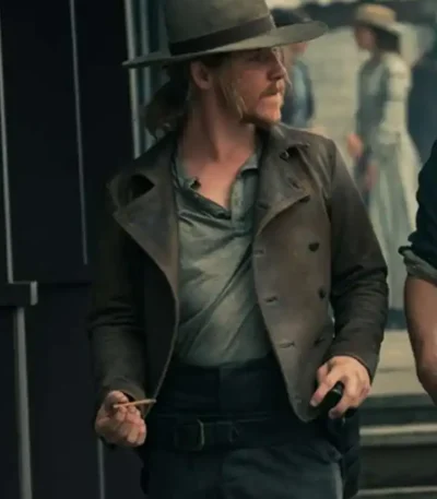 Billy the Kid 2022 Jesse Evans Brown Jacket