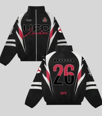 Black UFC London Jacket