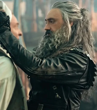 Our Flag Means Death Blackbeard Black Leather Jacket