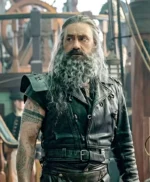 Our Flag Means Death Blackbeard Black Leather Jacket
