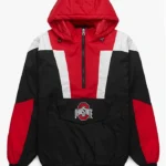 Blackout Ohio State Buckeyes Pullover Hooded Jacket