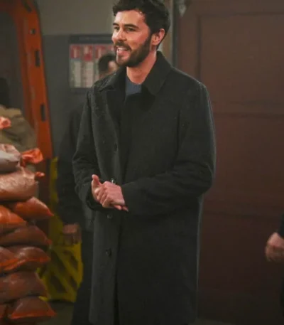 Blake Lee Fire Country S03 Black Coat