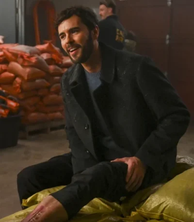 Blake Lee Fire Country S03 Black Coat