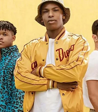 Blood And Water Karabo Molapo Yellow Leather Jacket
