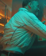Bob Odenkirk Nobody 2 White Bomber Jacket