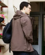 Bobby Schofield Unforgivable Brown Hooded Jacket