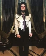 Bohemian Rhapsody Angry Lizard White Jacket