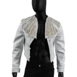 Bohemian Rhapsody Angry Lizard White Jacket