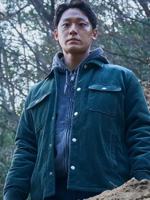 Bong Gil Exhuma 2024 Corduroy Jacket