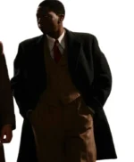 Bonhoeffer Pastor Spy Assassin Frank Fisher Black Mid-Length Coat
