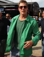 Brad Pitt F1 Green Jacket
