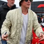 Brad Pitt F1 Quilted Polyester Jacket