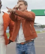 Brad Pitt F1 The Movie Suede Leather Jacket