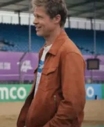 Brad Pitt F1 The Movie Suede Leather Jacket