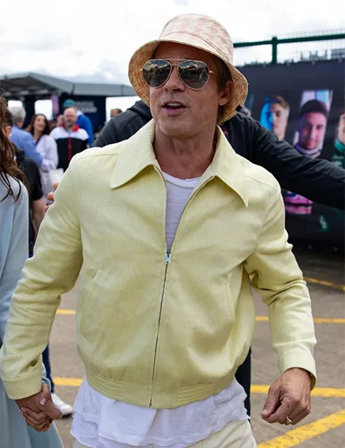Brad Pitt F1 Yellow Jacket Brad Pitt F1 Yellow Jacket
