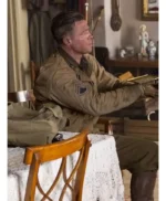 Brad Pitt Fury Cotton Jacket