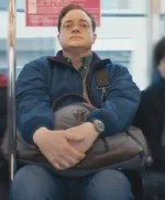 Brendan Fraser Rental Family Blue Bomber Jacket