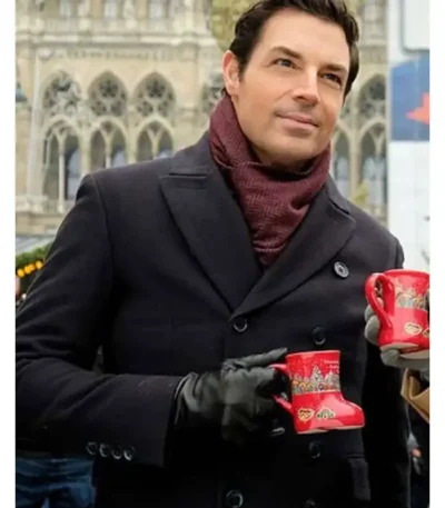 Brennan Elliott Christmas in Vienna Black Coat