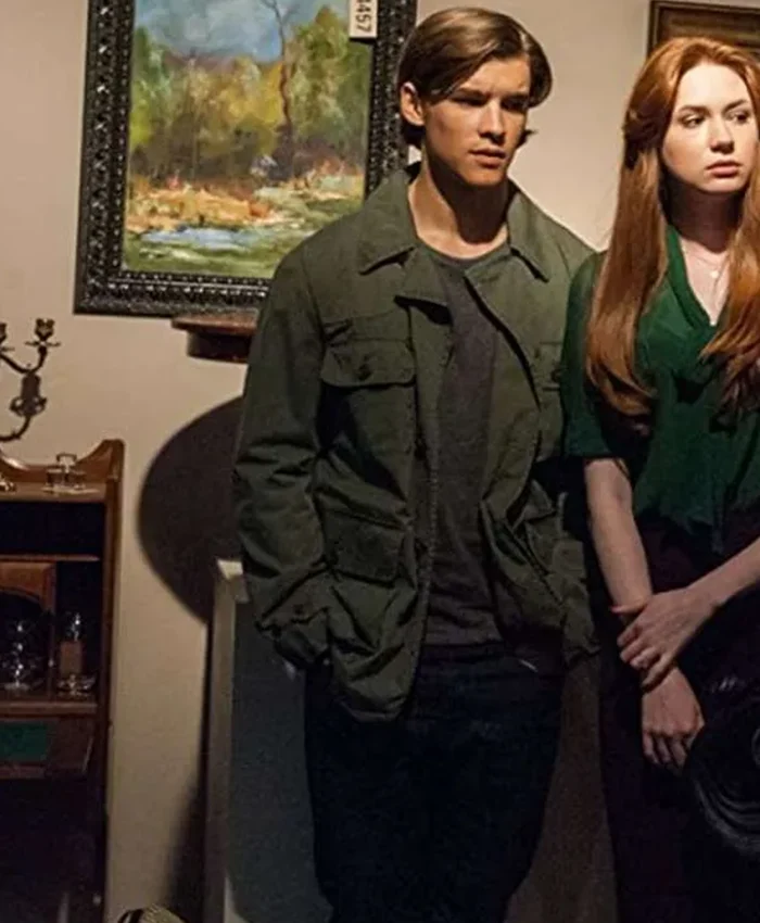 Brenton Thwaites Oculus Cotton Jacket Brenton Thwaites Oculus Cotton Jacket