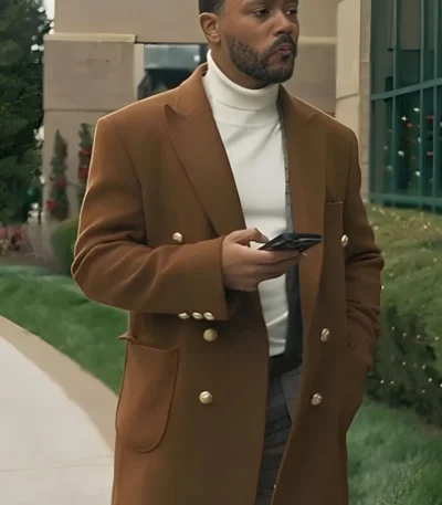 Brewster’s Millions Christmas Romeo Miller Brown Long Coat