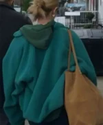 Brianne Howey Kinda Pregnant Green Hooded Jacket