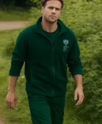 Bridget Jones: Mad About the Boy Leo Woodall Green Jacket