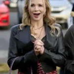 Broad Trip Lauren Holly Leather Jacket