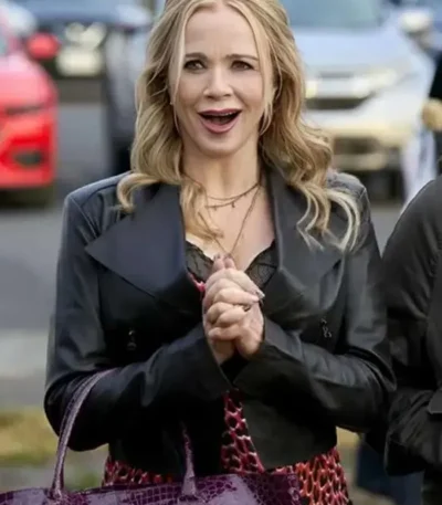 Broad Trip Lauren Holly Leather Jacket