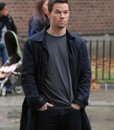 Broken City Mark Wahlberg Black Coat