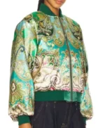 Camp Rock 3 Brooklynn Pitts Satin Printed Jacket