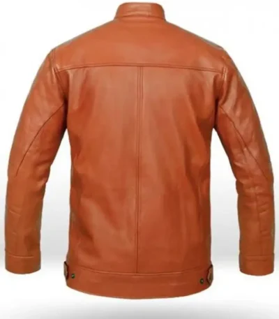 Brown Terrain Leather Jacket